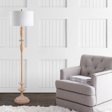 Aldrin 63.5" Resin LED Floor Lamp - JONATHAN Y
